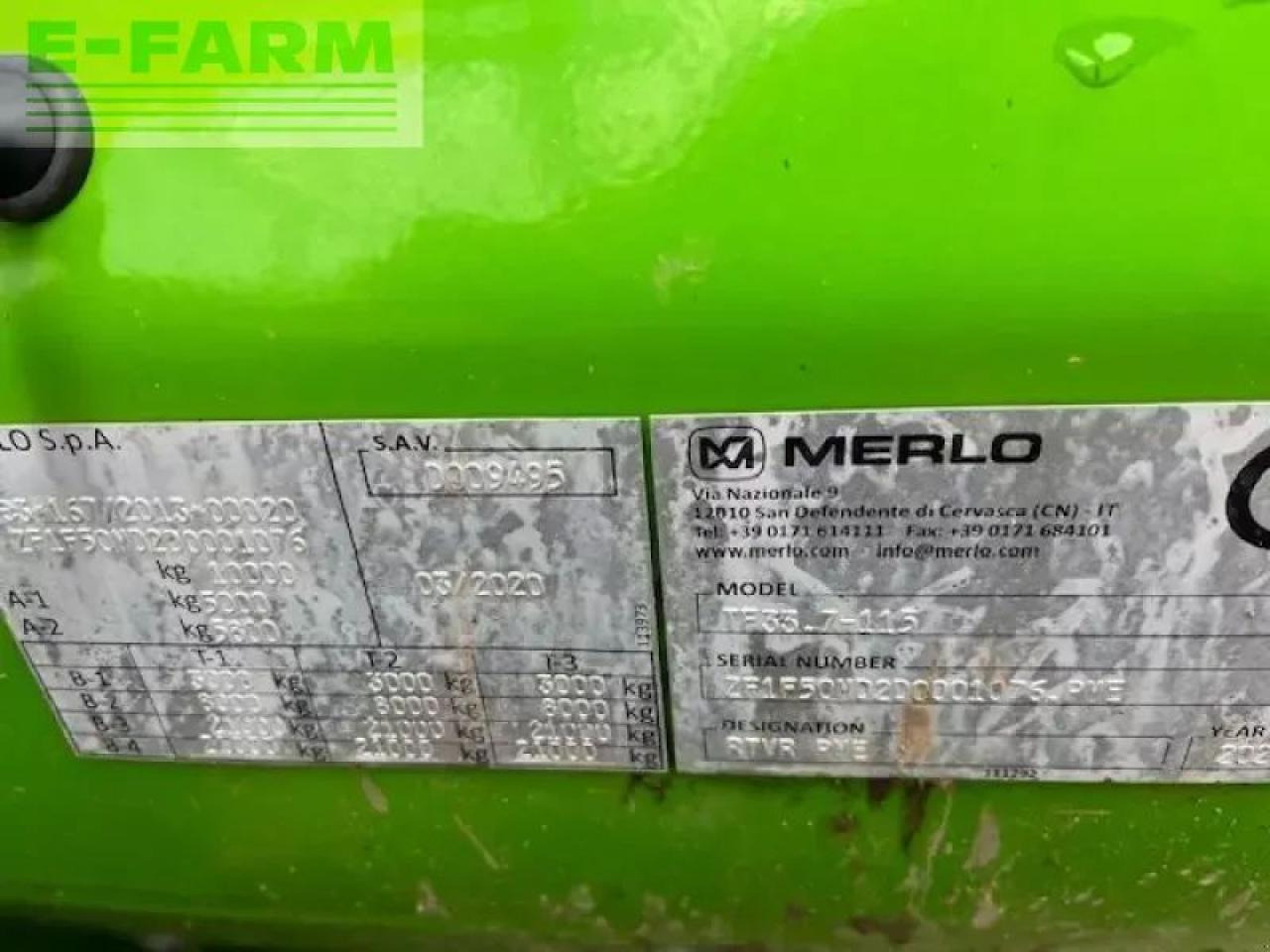 Merlo tf33.7-115 - Teleskooplaadur: pilt 4 Merlo tf33.7-115 - Teleskooplaadur: pilt 4