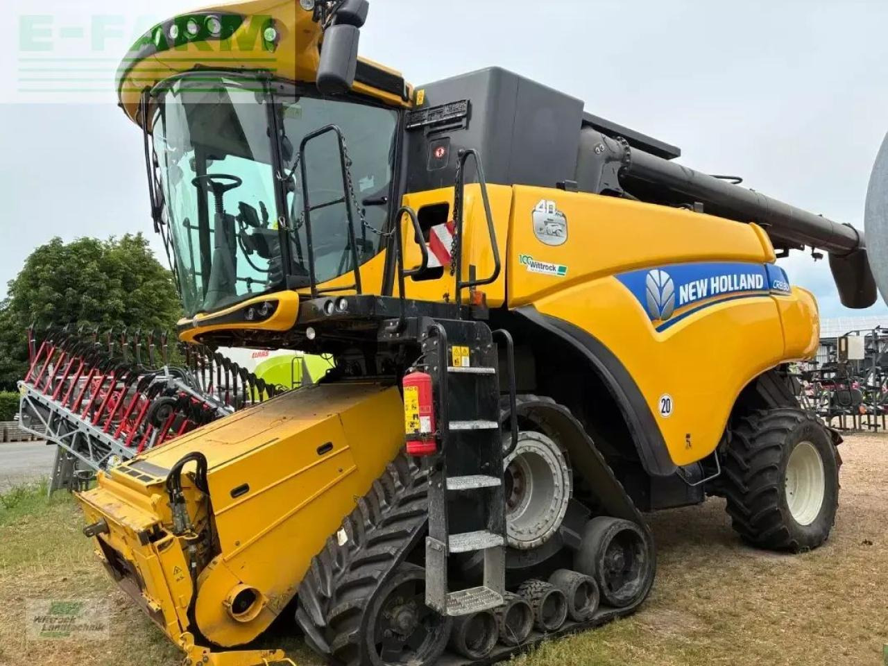 New Holland cr 8.80 - Kombain: pilt 1 New Holland cr 8.80 - Kombain: pilt 1