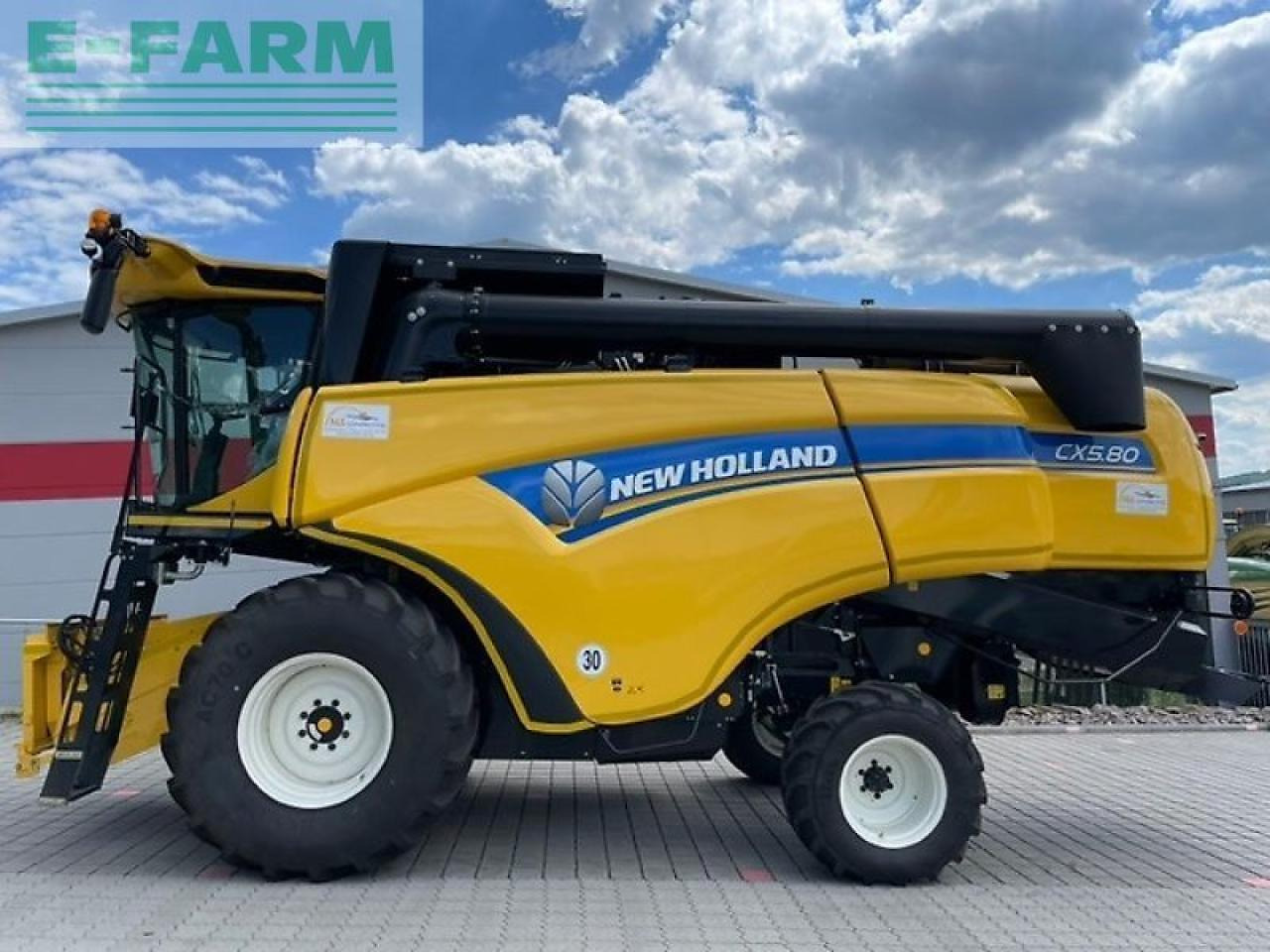 New Holland cx 5.80 - Kombain: pilt 1 New Holland cx 5.80 - Kombain: pilt 1