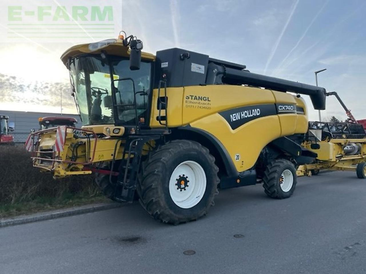New Holland cx 740 **durchrepariert** - Kombain: pilt 1 New Holland cx 740 **durchrepariert** - Kombain: pilt 1