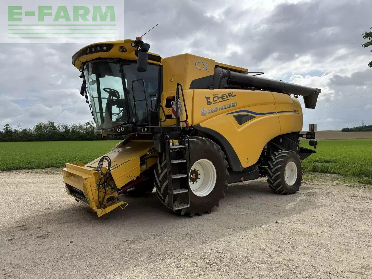 New Holland cx 8.70 - Kombain: pilt 1 New Holland cx 8.70 - Kombain: pilt 1
