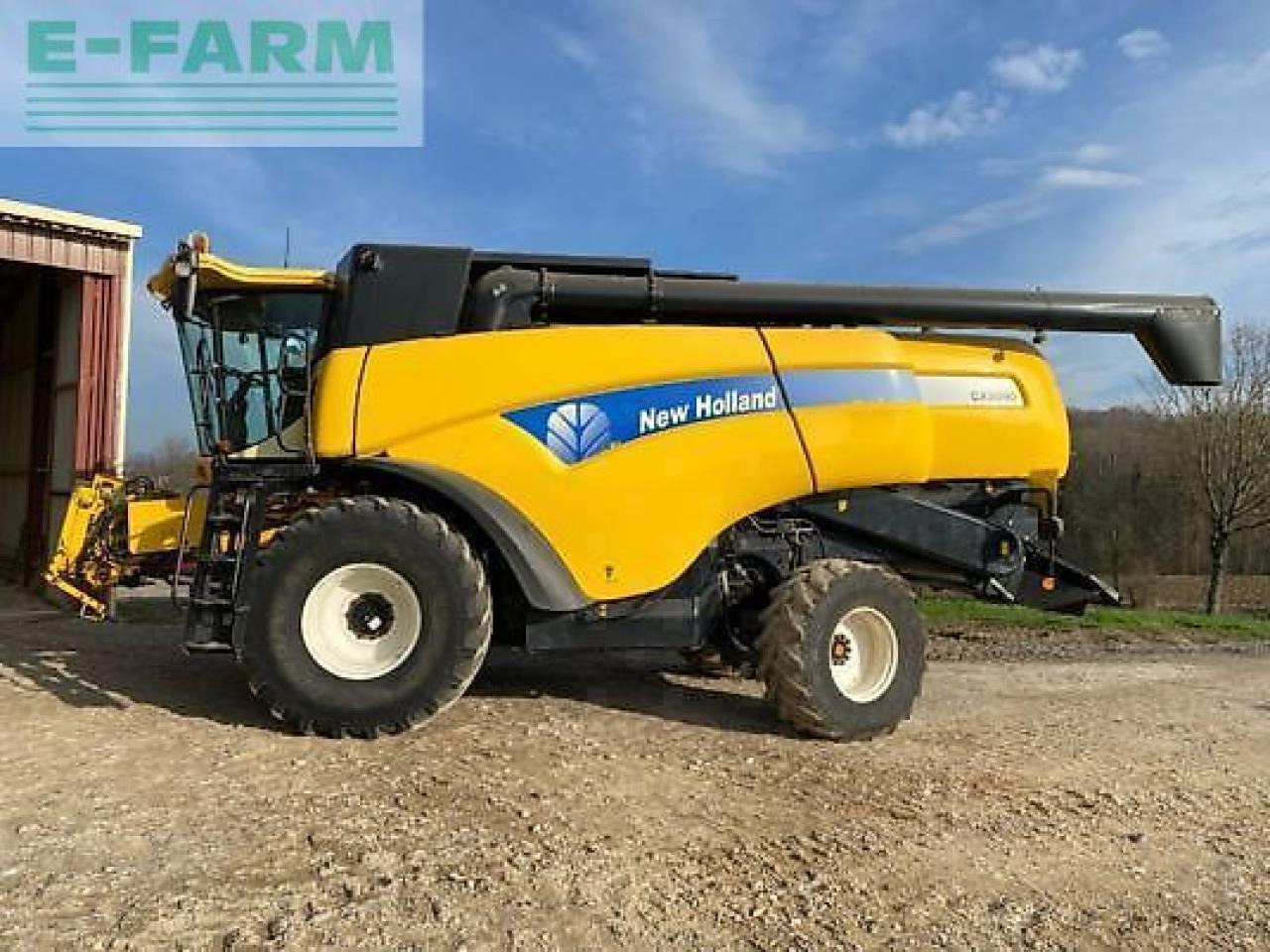 New Holland cx 8090 - Kombain: pilt 4 New Holland cx 8090 - Kombain: pilt 4