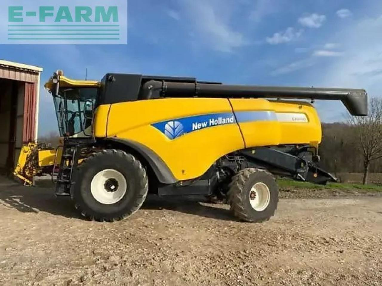 New Holland cx 8090 - Kombain: pilt 4 New Holland cx 8090 - Kombain: pilt 4