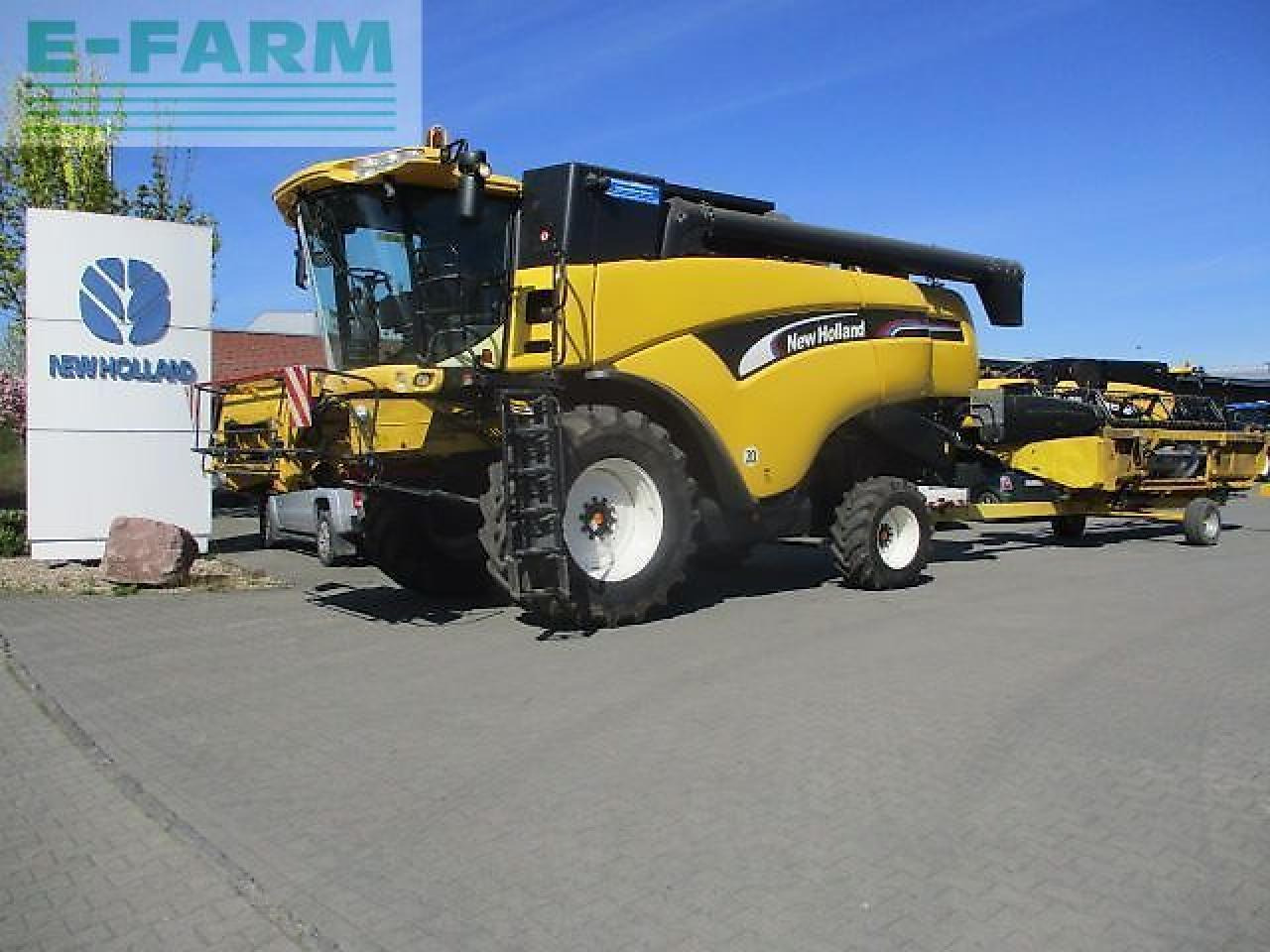 New Holland cx740 / cx 740 - Kombain: pilt 1 New Holland cx740 / cx 740 - Kombain: pilt 1
