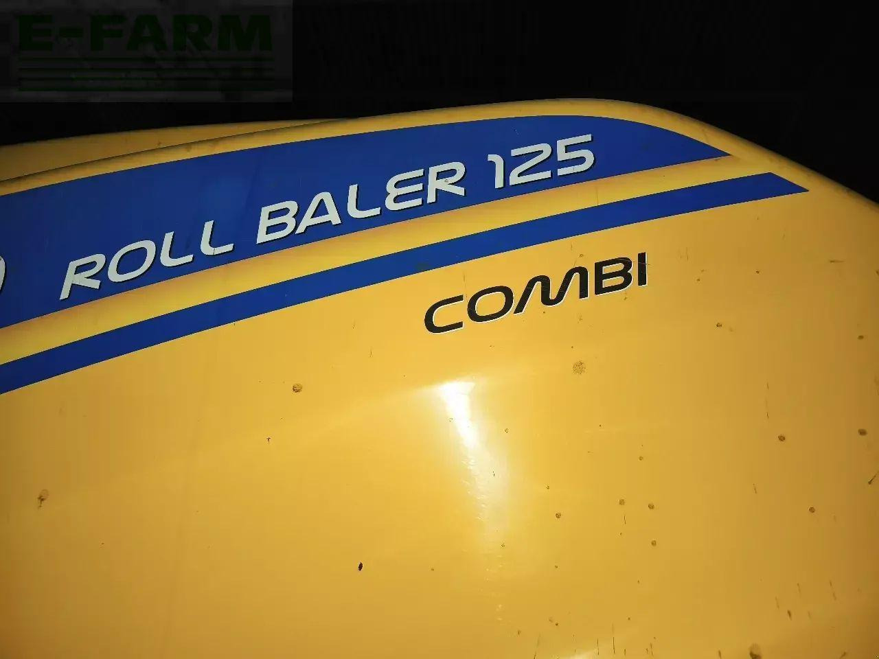 New Holland roll baler 125 combi - Heinapress, kandiline: pilt 3 New Holland roll baler 125 combi - Heinapress, kandiline: pilt 3