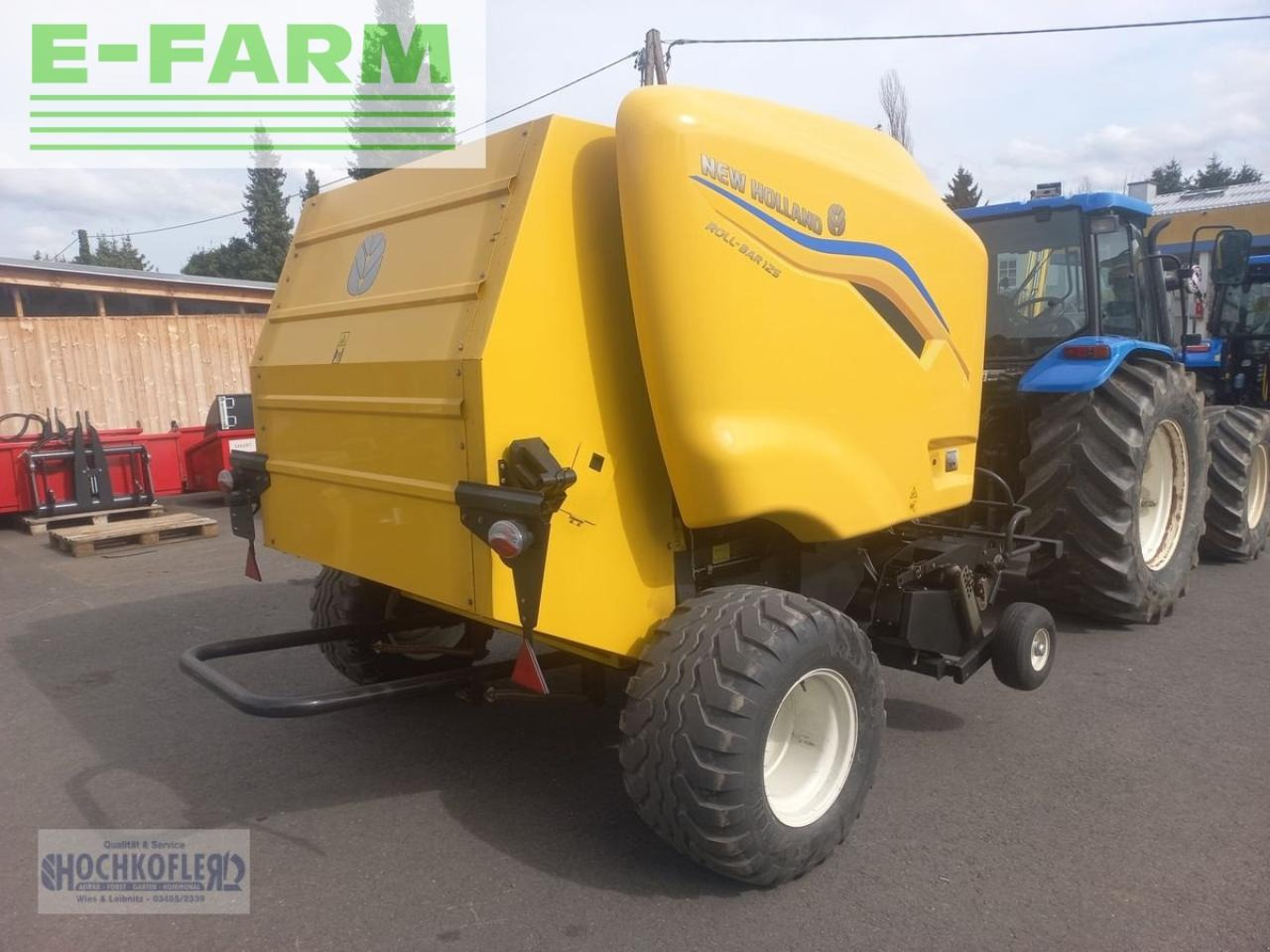 New Holland roll bar 125 - Heinapress, kandiline: pilt 3 New Holland roll bar 125 - Heinapress, kandiline: pilt 3