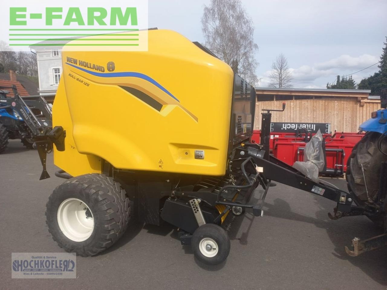 New Holland roll bar 125 - Heinapress, kandiline: pilt 4 New Holland roll bar 125 - Heinapress, kandiline: pilt 4