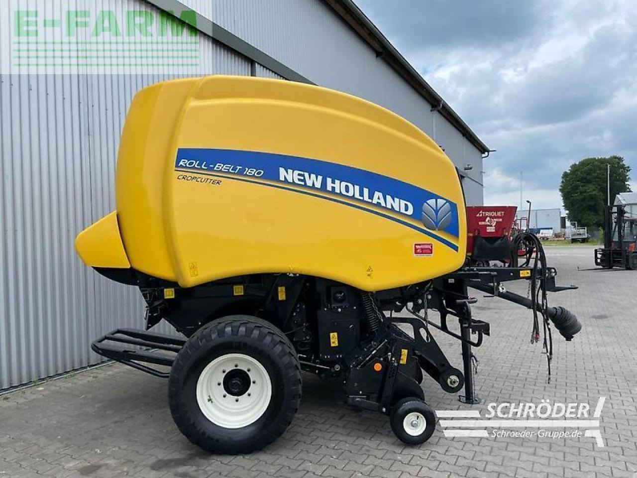 New Holland roll-belt 180 cropcutter - Heinapress, kandiline: pilt 2 New Holland roll-belt 180 cropcutter - Heinapress, kandiline: pilt 2