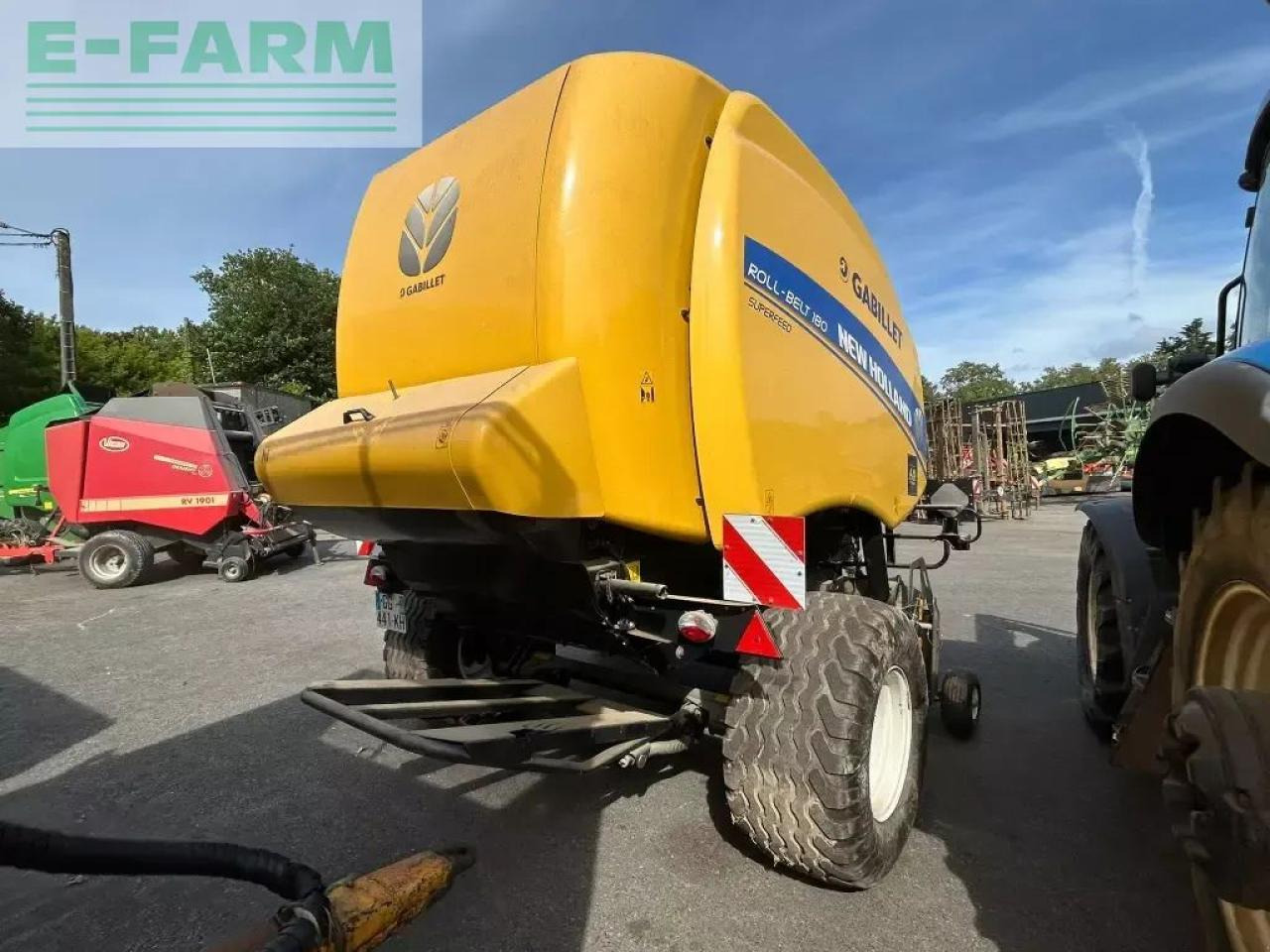 New Holland roll-belt180 - Heinapress, kandiline: pilt 3 New Holland roll-belt180 - Heinapress, kandiline: pilt 3
