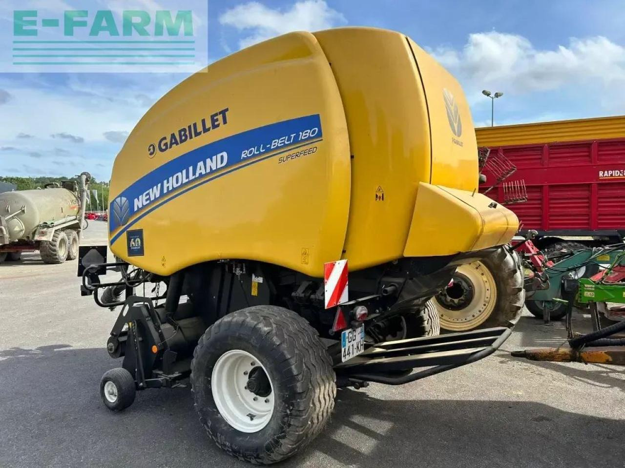 New Holland roll-belt180 - Heinapress, kandiline: pilt 4 New Holland roll-belt180 - Heinapress, kandiline: pilt 4
