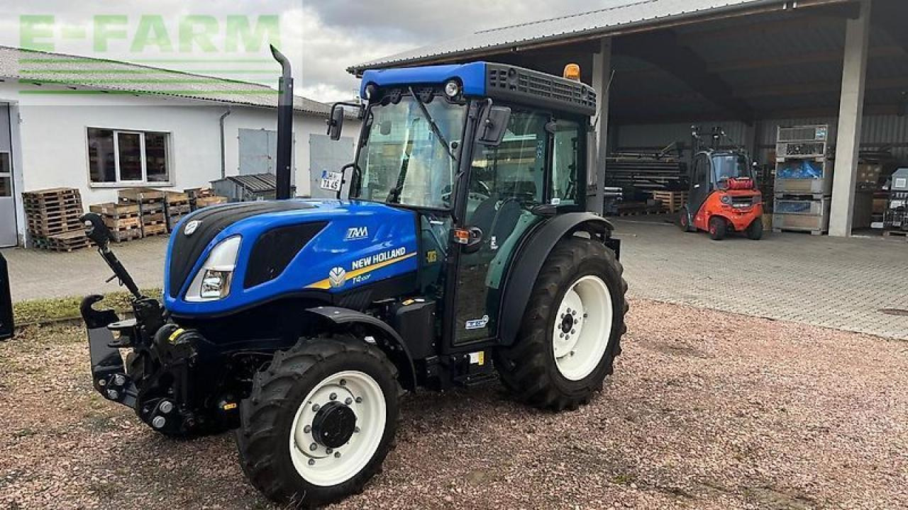 New Holland t 4.100 f schmalspur obstbau weinbau F - Traktor: pilt 5 New Holland t 4.100 f schmalspur obstbau weinbau F - Traktor: pilt 5