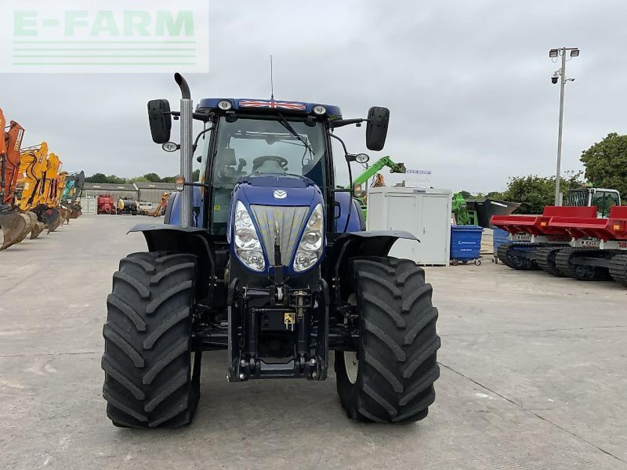 New Holland t7.270 blue power tractor (st23715) - Traktor: pilt 3 New Holland t7.270 blue power tractor (st23715) - Traktor: pilt 3