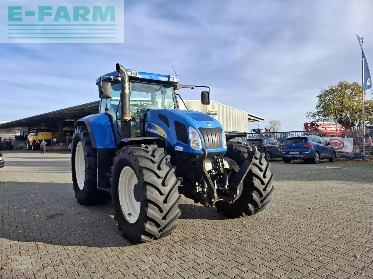 New Holland tvt 145 - Traktor: pilt 4 New Holland tvt 145 - Traktor: pilt 4