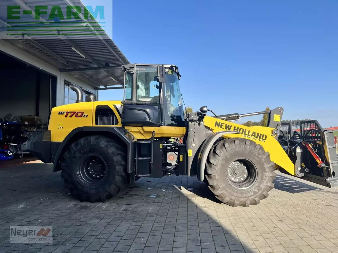 New Holland w170d - Miniekskavaator: pilt 1 New Holland w170d - Miniekskavaator: pilt 1
