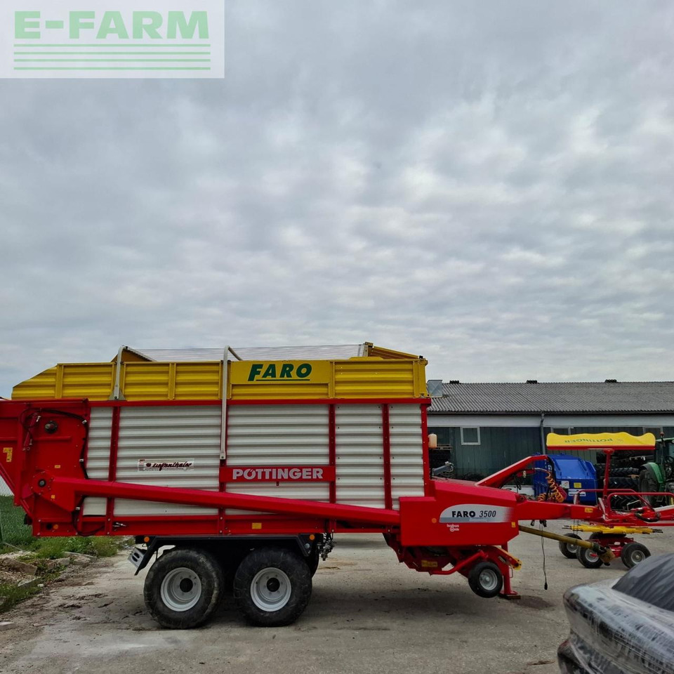 Pöttinger Silierwagen /Faro 3500D - Põllutöö tõstuk-järelhaagis/ Kallur: pilt 4 Pöttinger Silierwagen /Faro 3500D - Põllutöö tõstuk-järelhaagis/ Kallur: pilt 4