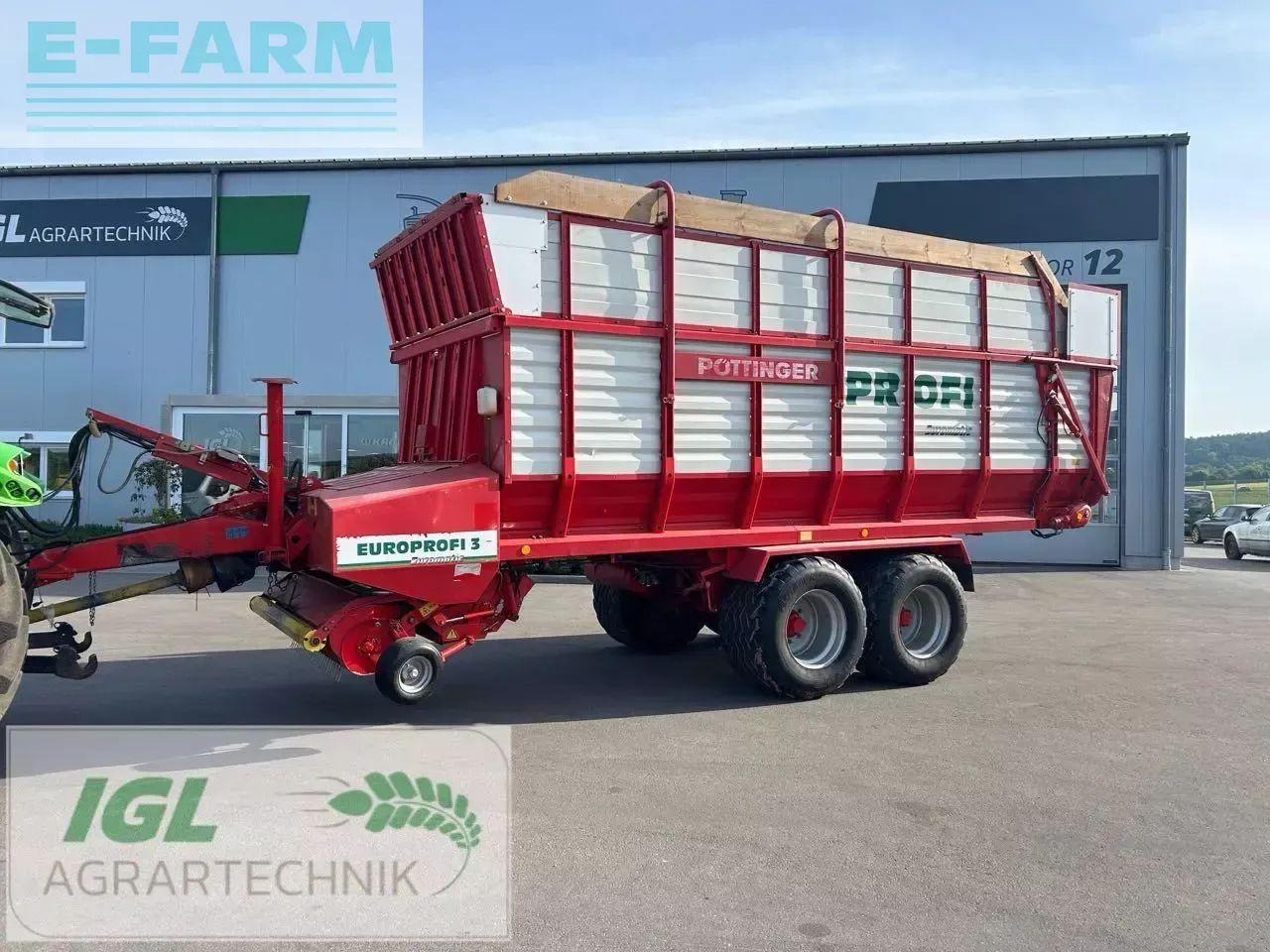 Pöttinger europrofi 3 - Iselaadiv vanker: pilt 1 Pöttinger europrofi 3 - Iselaadiv vanker: pilt 1