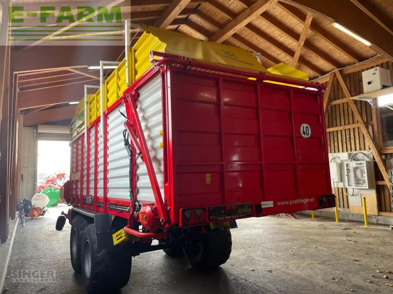 Pöttinger europrofi 5000 - Iselaadiv vanker: pilt 4 Pöttinger europrofi 5000 - Iselaadiv vanker: pilt 4