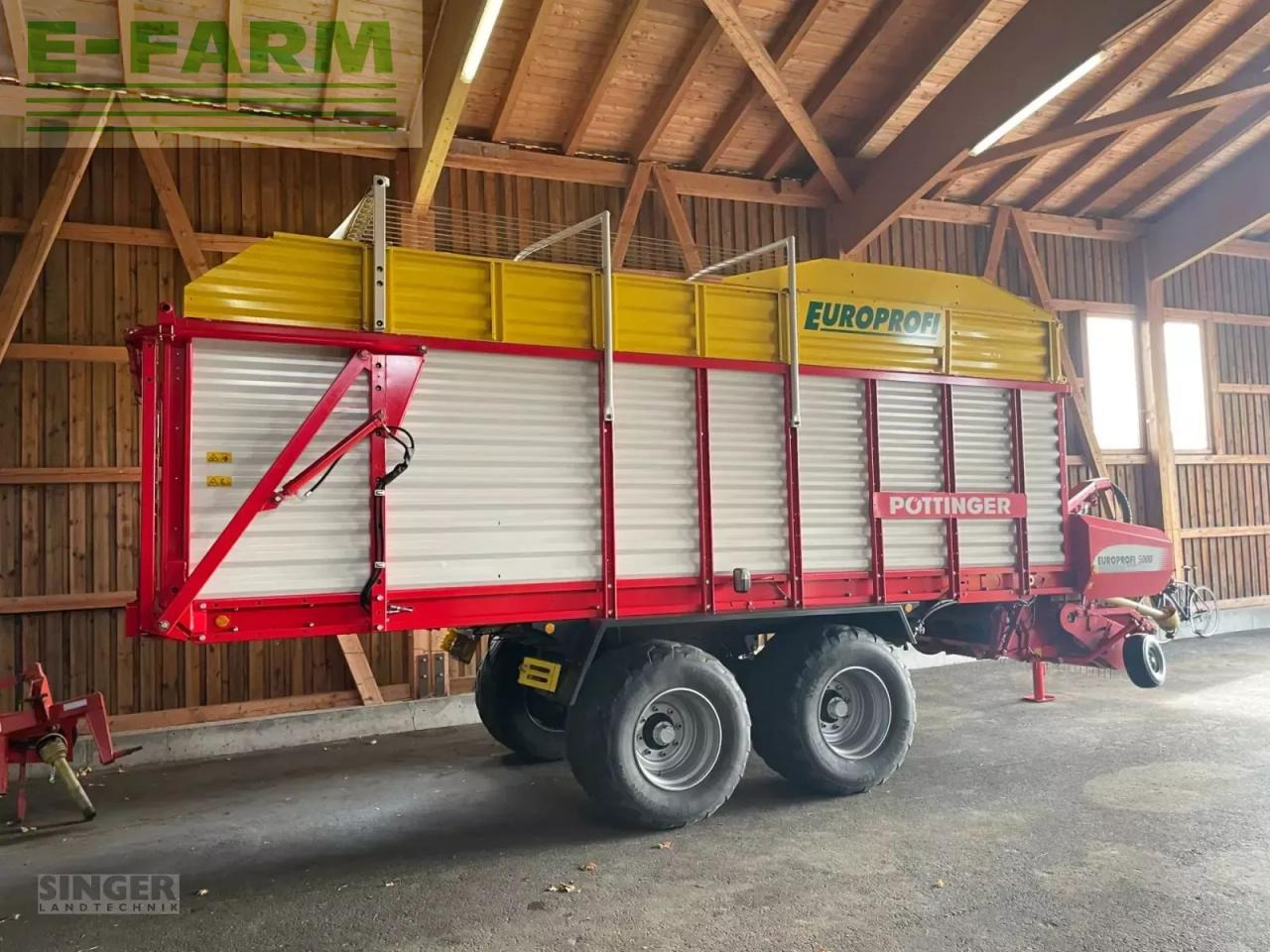 Pöttinger europrofi 5000 - Iselaadiv vanker: pilt 3 Pöttinger europrofi 5000 - Iselaadiv vanker: pilt 3