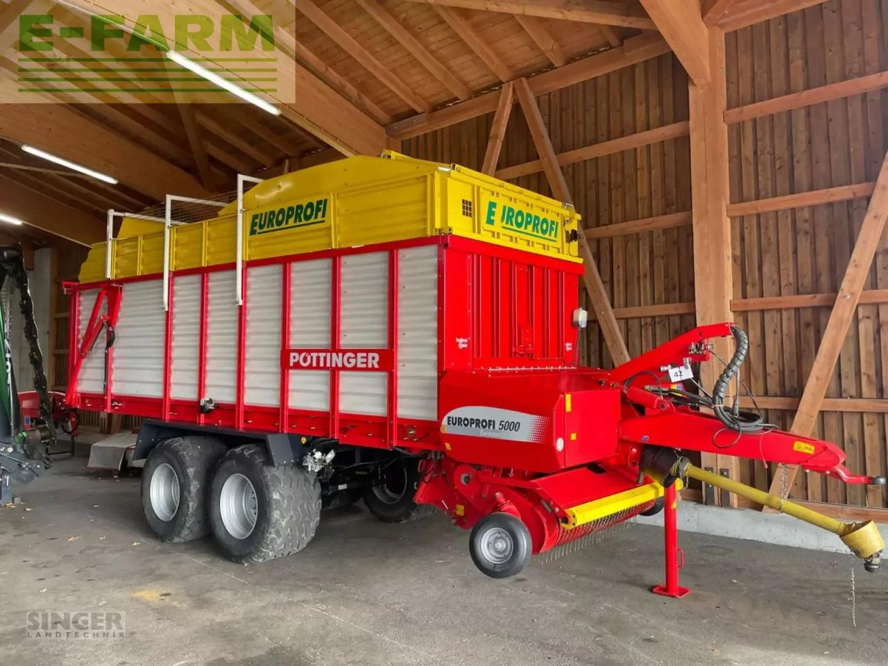 Pöttinger europrofi 5000 - Iselaadiv vanker: pilt 1 Pöttinger europrofi 5000 - Iselaadiv vanker: pilt 1