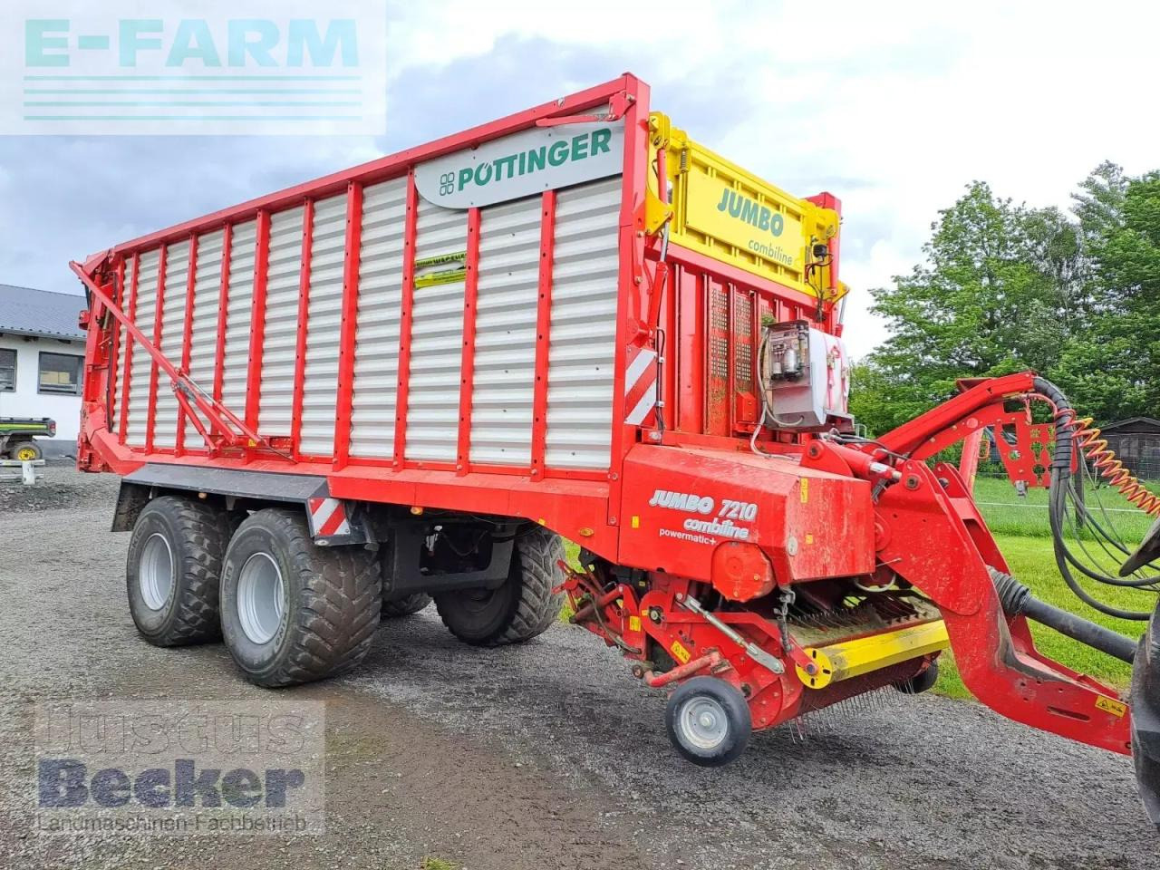 Pöttinger jumbo 7210 d combiline - Iselaadiv vanker: pilt 1 Pöttinger jumbo 7210 d combiline - Iselaadiv vanker: pilt 1