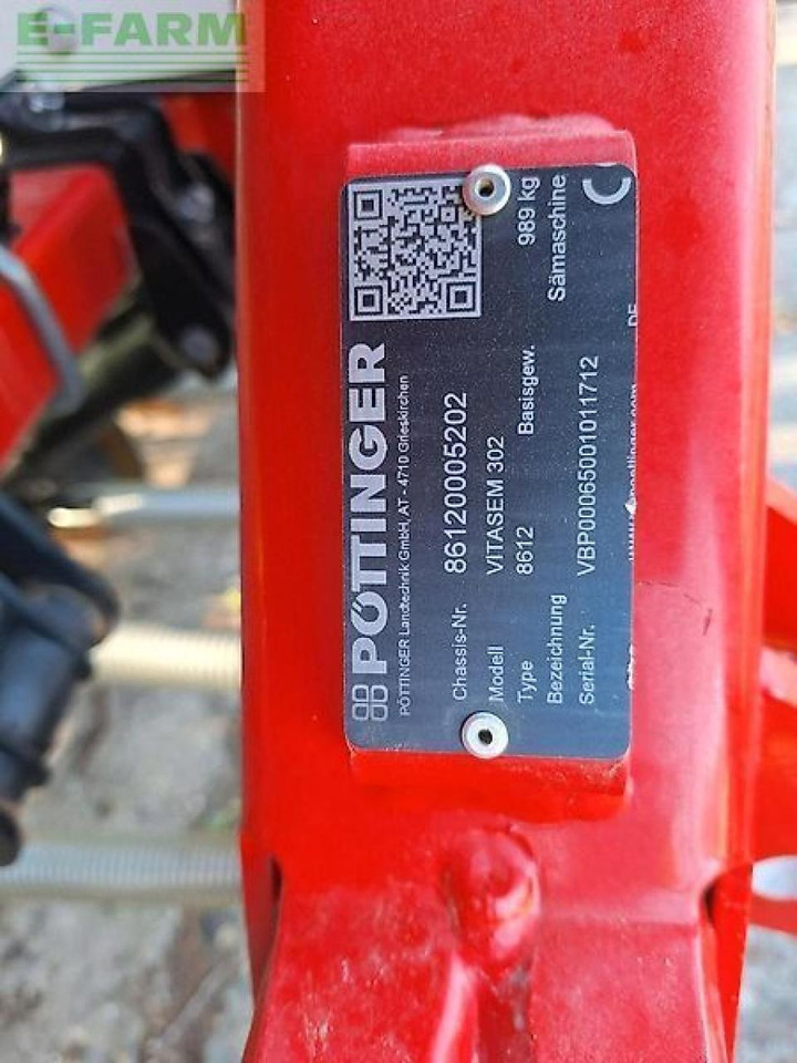 Pöttinger vitasem 302 drillmaschine sämaschine scheibenschare - Külvimasin: pilt 4 Pöttinger vitasem 302 drillmaschine sämaschine scheibenschare - Külvimasin: pilt 4