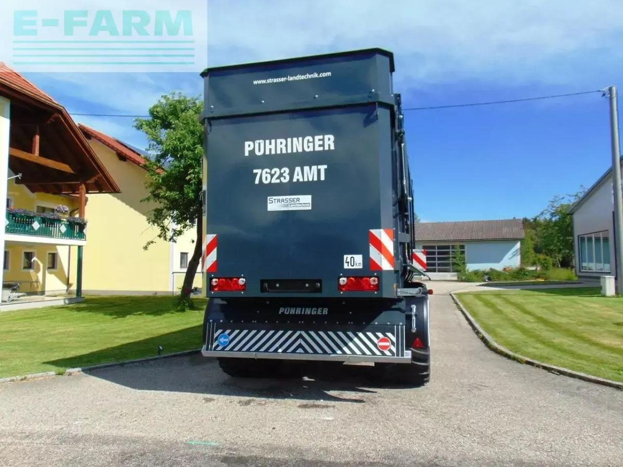 Põllutöö tõstuk-järelhaagis/ Kallur Pühringer 7623 amt, 24t, 40 km/h: pilt 8