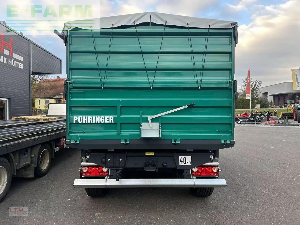 Põllutöö tõstuk-järelhaagis/ Kallur Pühringer pühringer 5024t: pilt 8