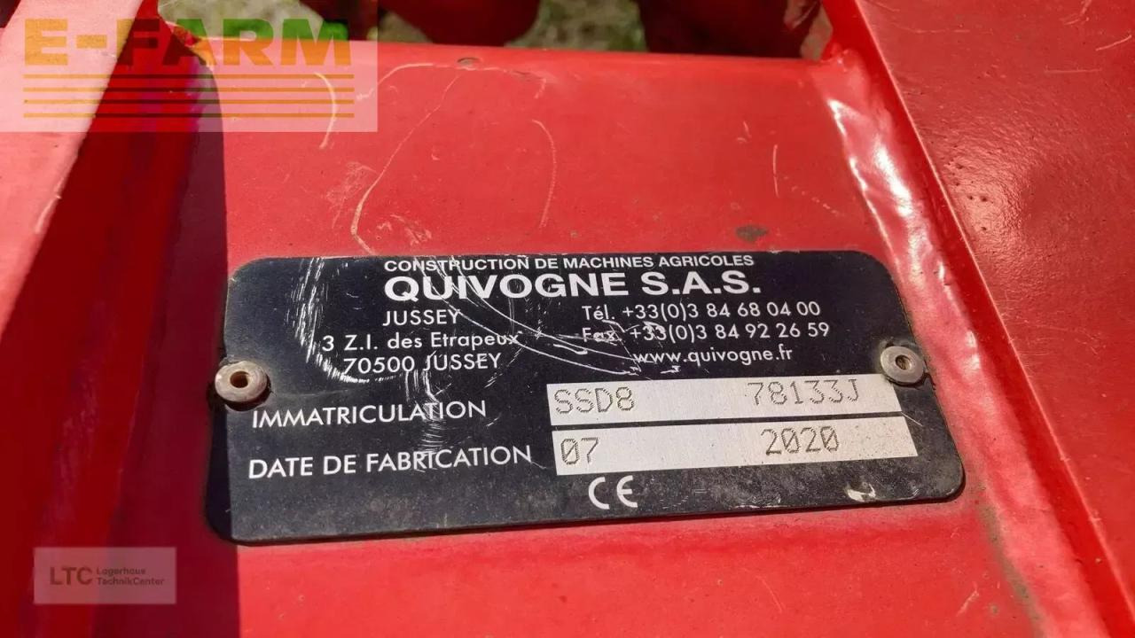 Quivogne SS08 - Kultivaator: pilt 5 Quivogne SS08 - Kultivaator: pilt 5