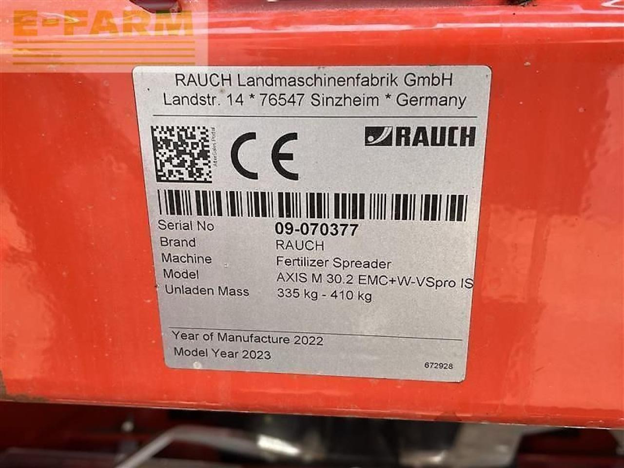Rauch axis m 30.2 emc+w-vspro iso - Väetiselaoturid: pilt 4 Rauch axis m 30.2 emc+w-vspro iso - Väetiselaoturid: pilt 4