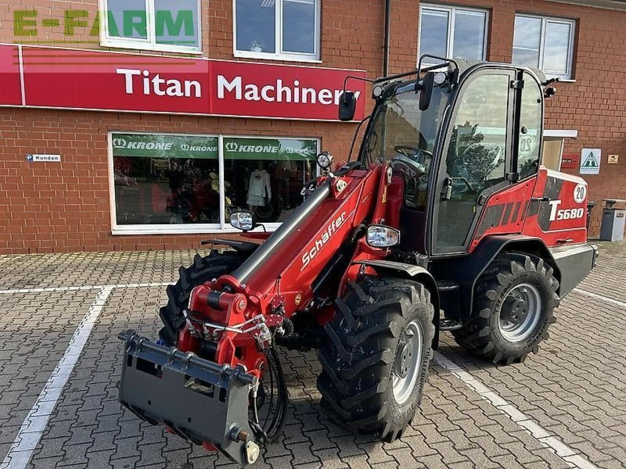 Schäffer 5680 t - Rataslaadur: pilt 1 Schäffer 5680 t - Rataslaadur: pilt 1