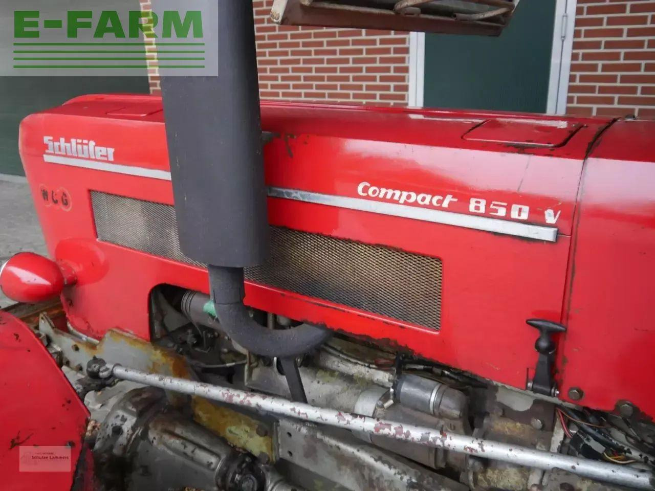 Traktor Schlüter compact 850 v: pilt 6 Traktor Schlüter compact 850 v: pilt 6