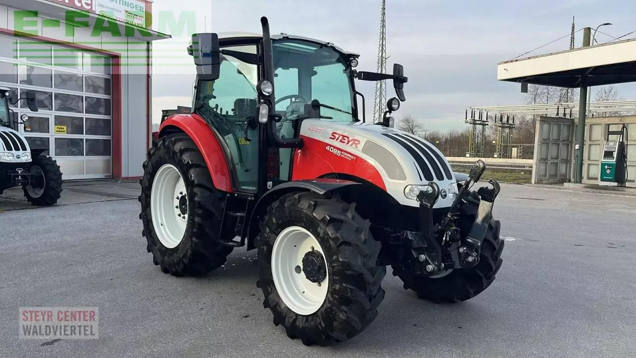 Steyr 4085 kompakt et profi - Traktor: pilt 1 Steyr 4085 kompakt et profi - Traktor: pilt 1