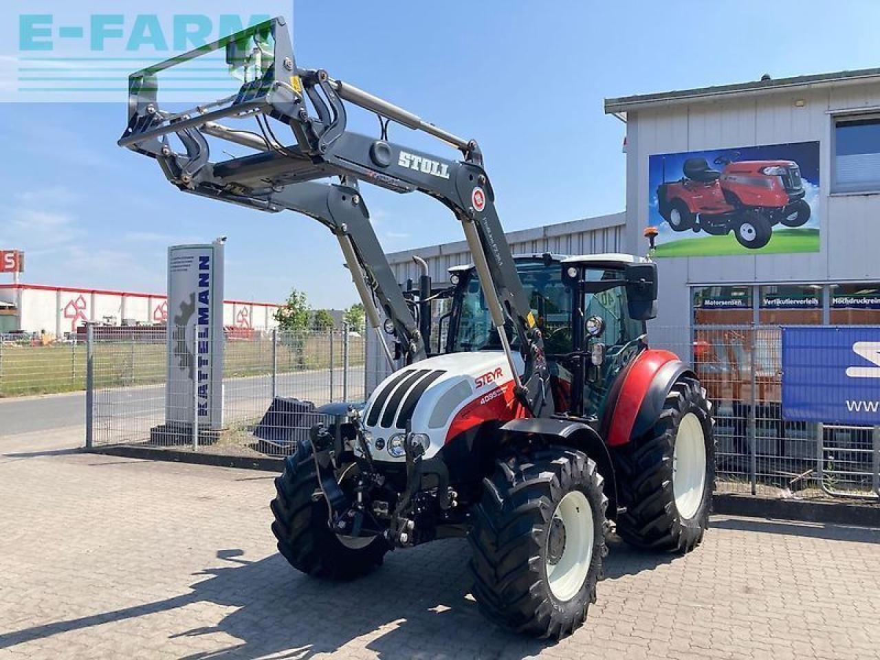 Steyr 4095 kompakt - Traktor: pilt 1 Steyr 4095 kompakt - Traktor: pilt 1