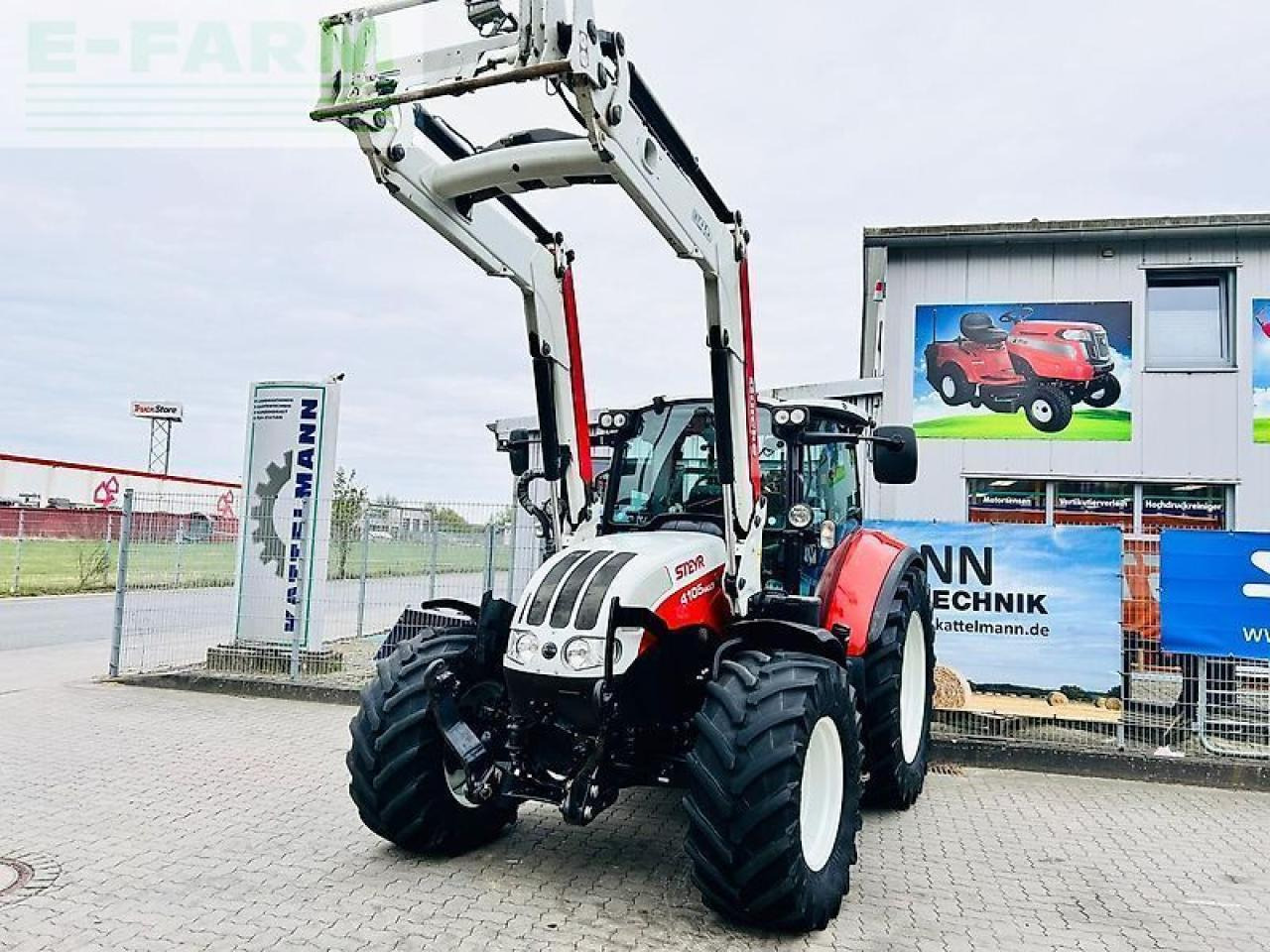 Steyr 4105 multi - Traktor: pilt 1 Steyr 4105 multi - Traktor: pilt 1