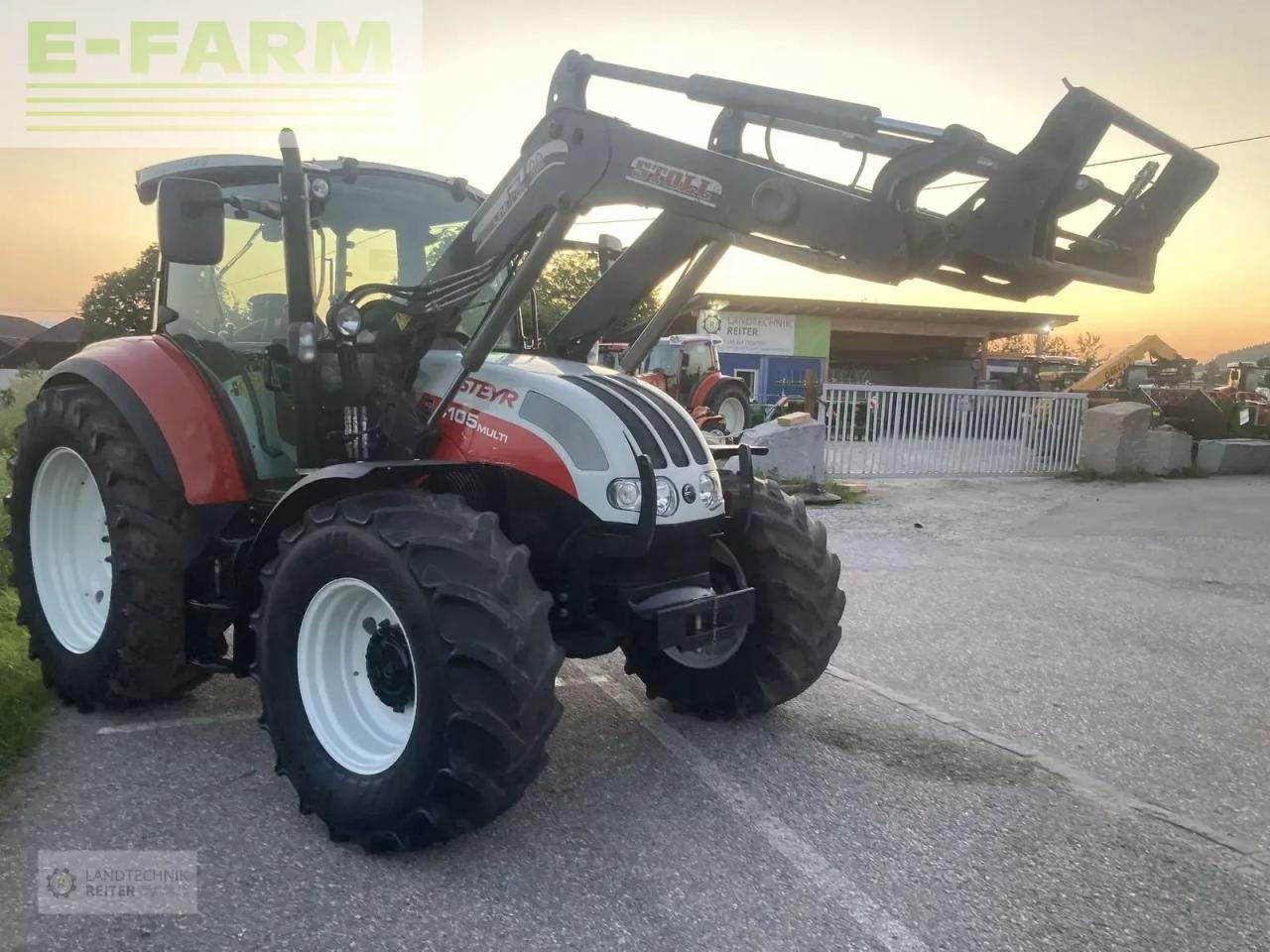 Steyr 4105 multi profi - Traktor: pilt 4 Steyr 4105 multi profi - Traktor: pilt 4
