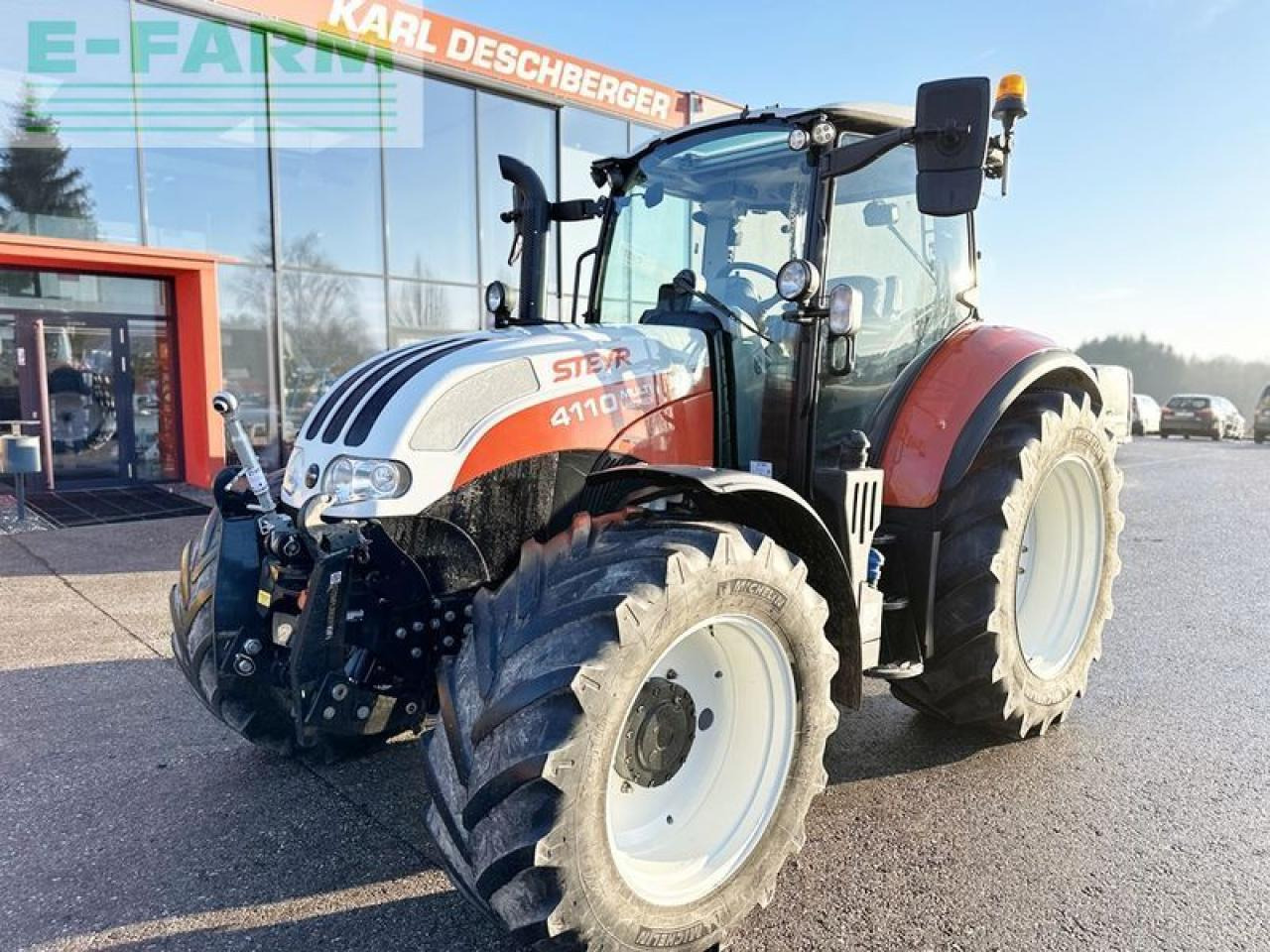 Steyr 4110 multi - Traktor: pilt 1 Steyr 4110 multi - Traktor: pilt 1