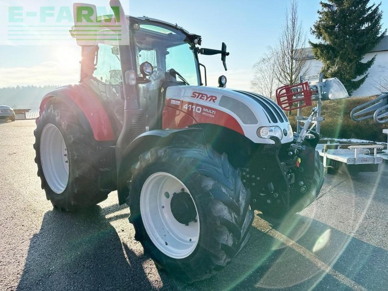 Steyr 4110 multi - Traktor: pilt 2 Steyr 4110 multi - Traktor: pilt 2