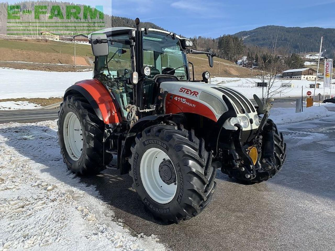 Steyr 4115 multi - Traktor: pilt 4 Steyr 4115 multi - Traktor: pilt 4