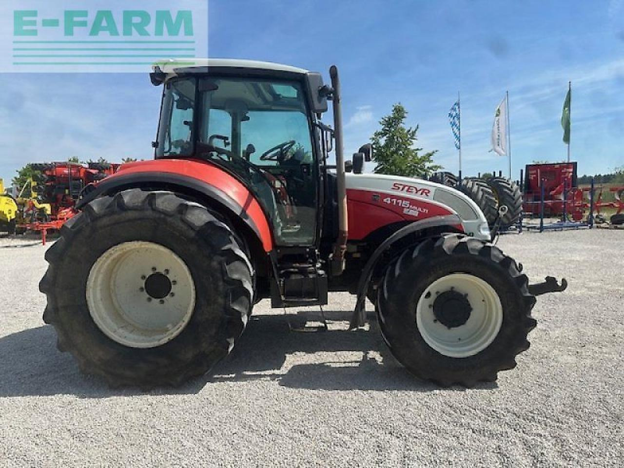 Steyr 4115 multi - Traktor: pilt 3 Steyr 4115 multi - Traktor: pilt 3