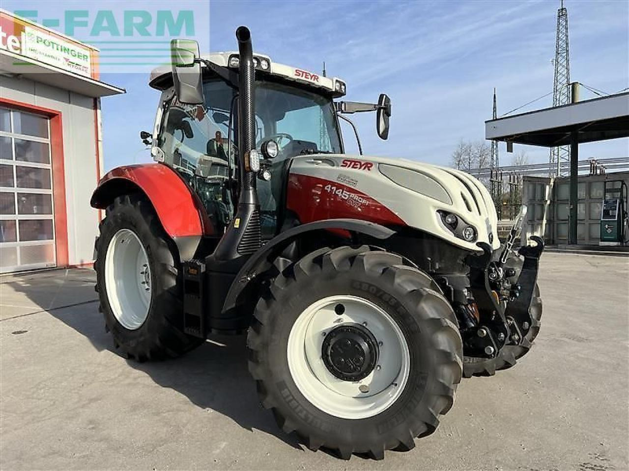 Steyr 4145 profi cvt - Traktor: pilt 1 Steyr 4145 profi cvt - Traktor: pilt 1