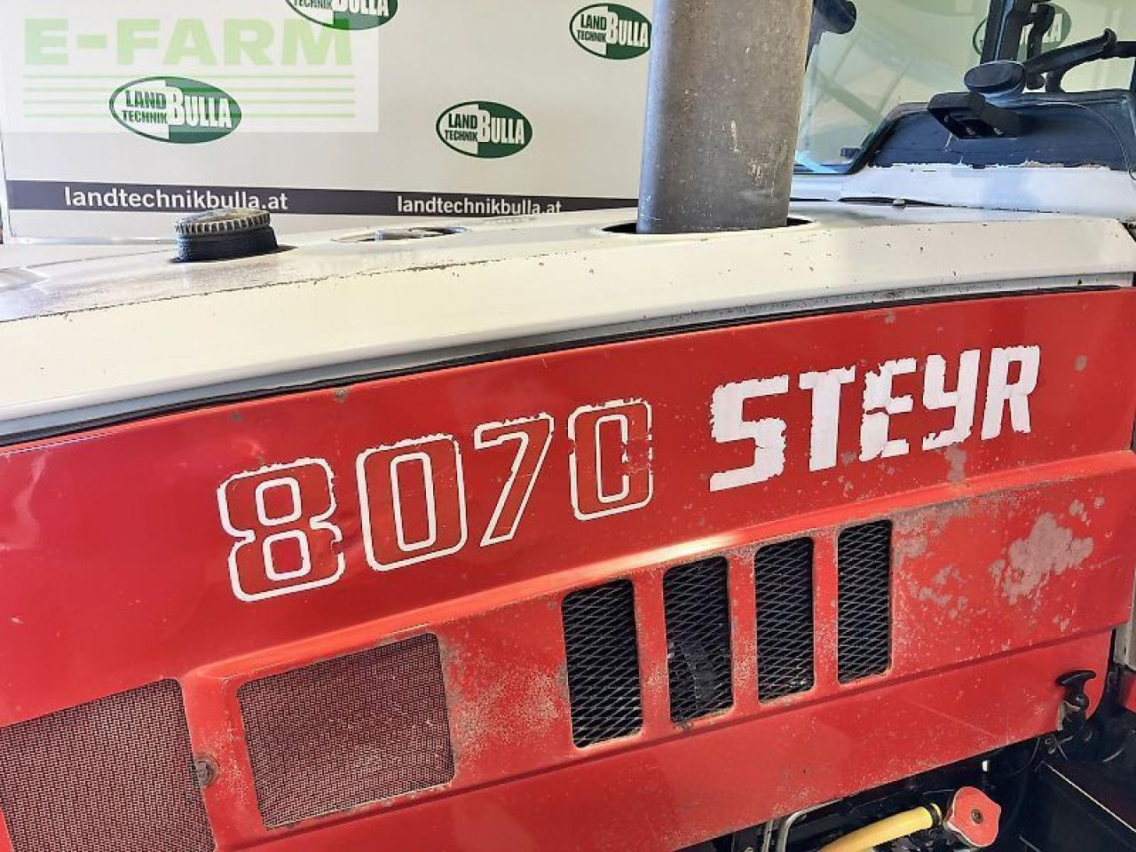 Steyr 8070 a sk 2 (kk) - Traktor: pilt 5 Steyr 8070 a sk 2 (kk) - Traktor: pilt 5