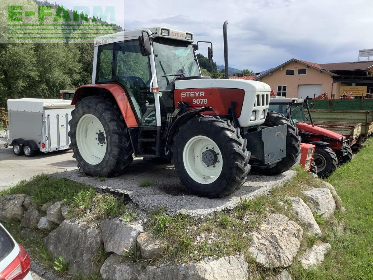 Steyr 9078 a t - Traktor: pilt 1 Steyr 9078 a t - Traktor: pilt 1