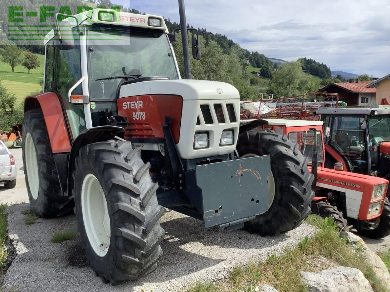 Steyr 9078 a t - Traktor: pilt 2 Steyr 9078 a t - Traktor: pilt 2