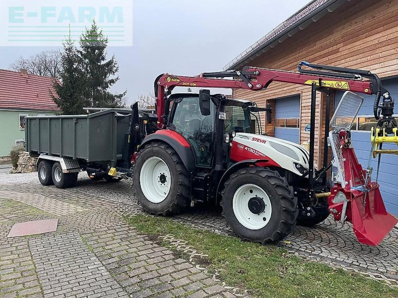 Steyr expert 4130 cvt CVT - Traktor: pilt 1 Steyr expert 4130 cvt CVT - Traktor: pilt 1