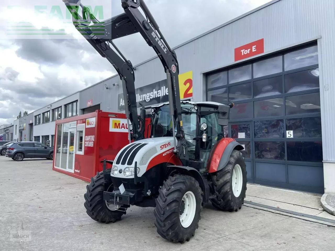 Steyr kompakt 4075 - Traktor: pilt 1 Steyr kompakt 4075 - Traktor: pilt 1