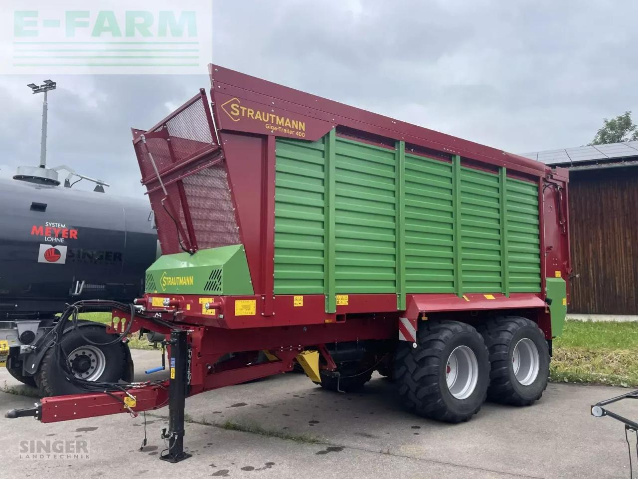Strautmann giga-trailer 400 häckseltransport - Põllutöö tõstuk-järelhaagis/ Kallur: pilt 1 Strautmann giga-trailer 400 häckseltransport - Põllutöö tõstuk-järelhaagis/ Kallur: pilt 1