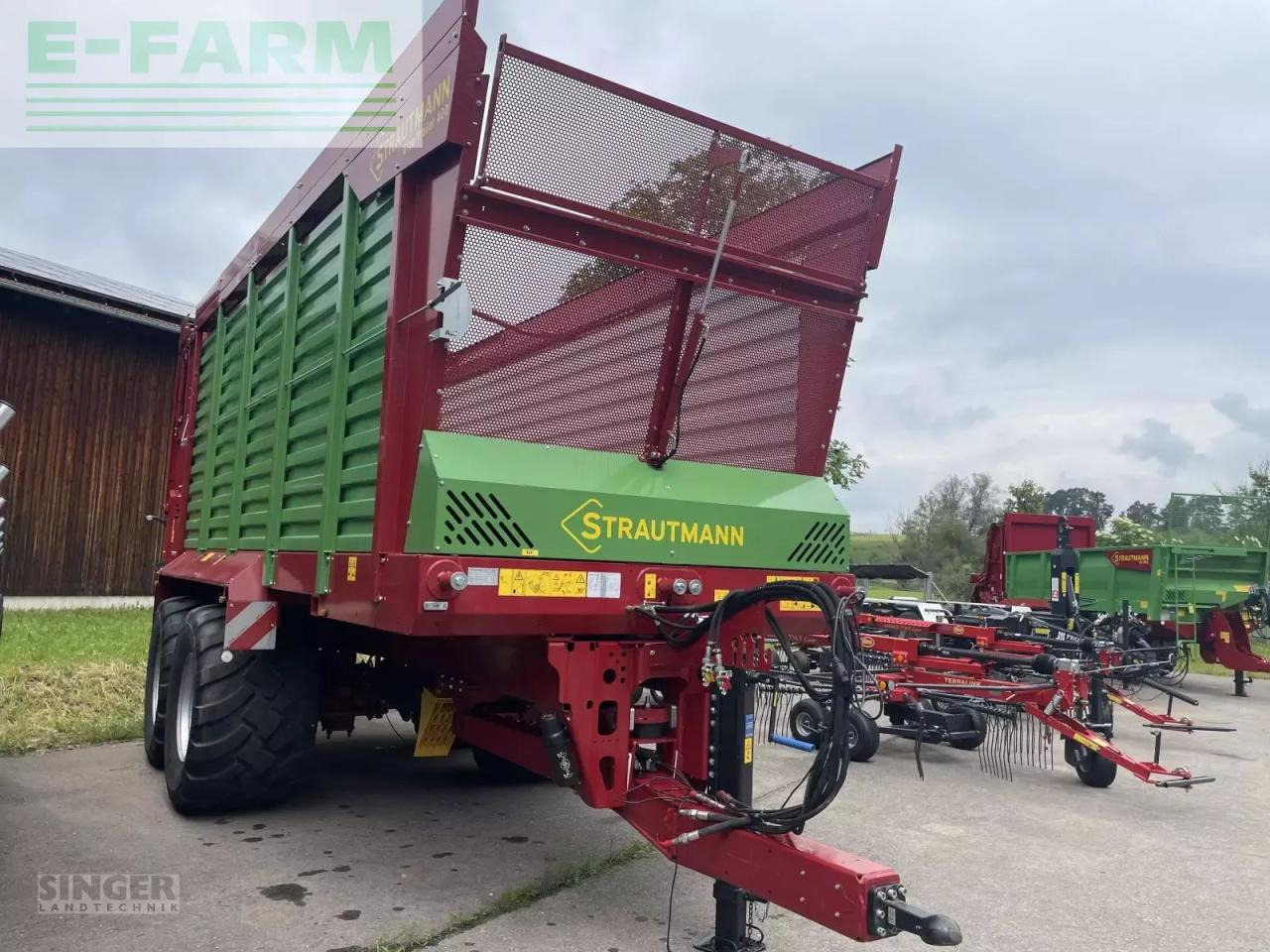 Strautmann giga-trailer 400 häckseltransport - Põllutöö tõstuk-järelhaagis/ Kallur: pilt 4 Strautmann giga-trailer 400 häckseltransport - Põllutöö tõstuk-järelhaagis/ Kallur: pilt 4