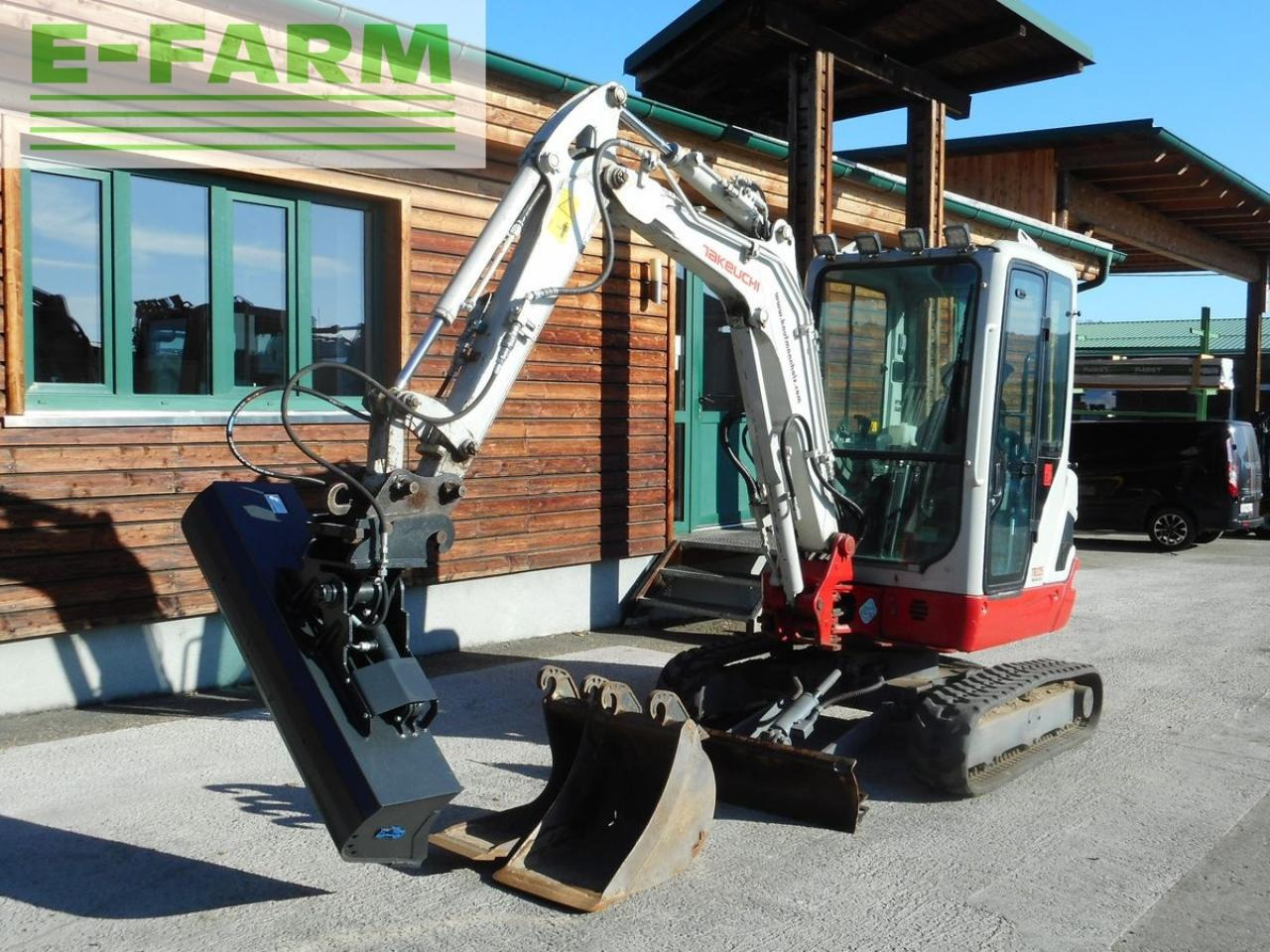 Takeuchi tb 225 ( 2.400kg ) mit hydr. verstellfahrwerk - Miniekskavaator: pilt 2 Takeuchi tb 225 ( 2.400kg ) mit hydr. verstellfahrwerk - Miniekskavaator: pilt 2