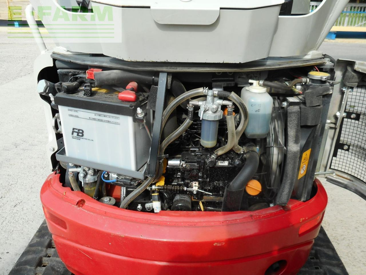 Miniekskavaator Takeuchi tb217 mit powertilt + hydr. sw ( neue löffel ): pilt 15