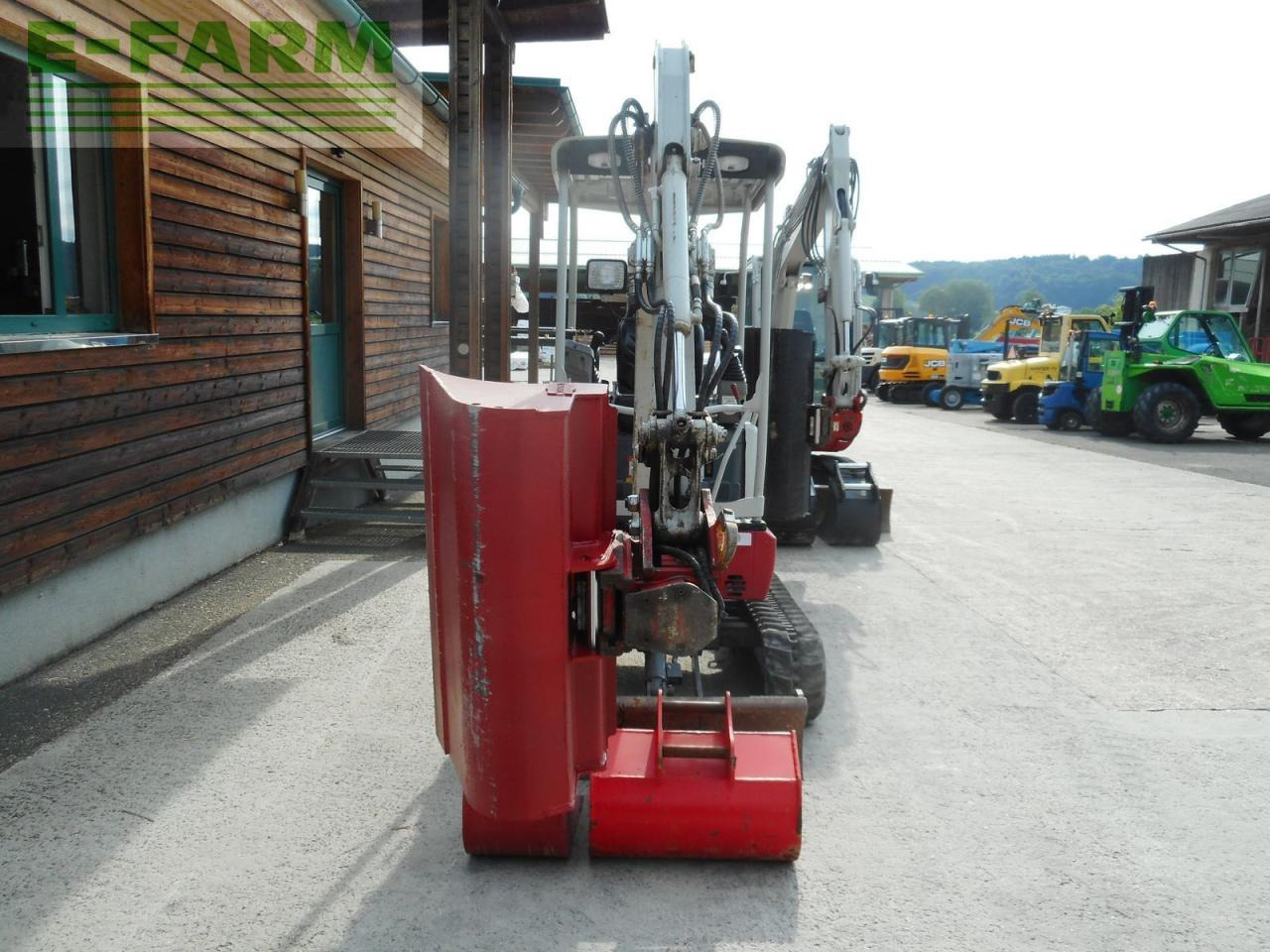 Miniekskavaator Takeuchi tb217 mit powertilt + hydr. sw ( neue löffel ): pilt 6
